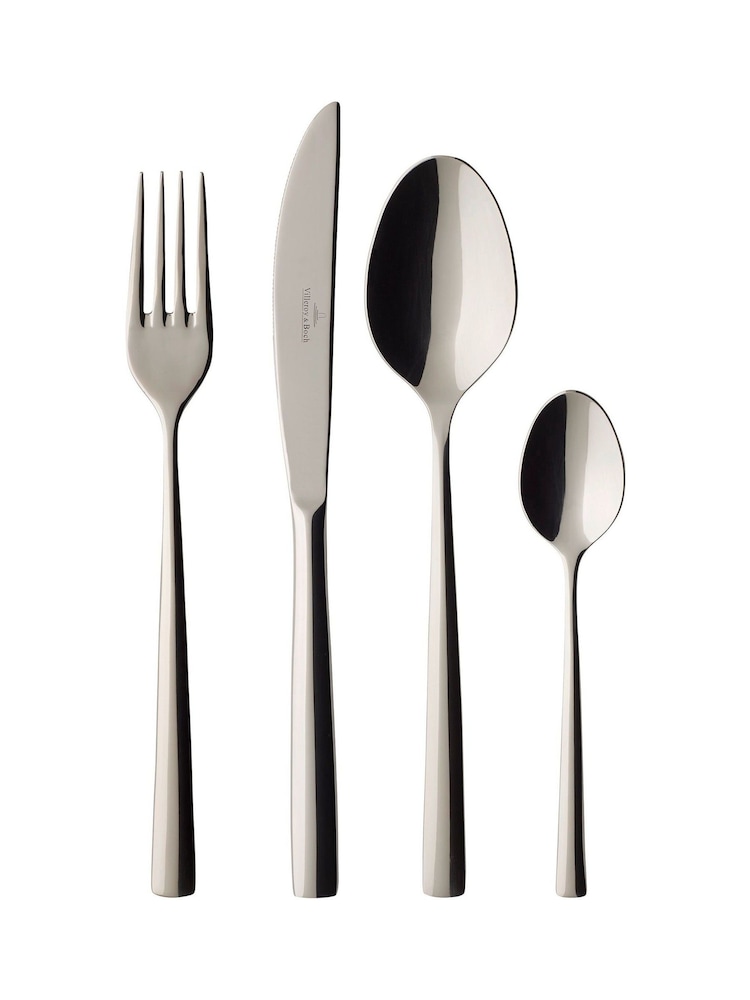 Villeroy and Boch Silver Piemont 4pc Cutlery Set - Image 1 of 1