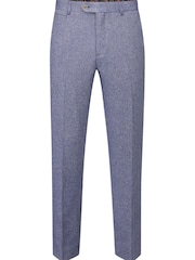 Skopes Blue Tailored Fit Jude Tweed Suit - Image 5 of 6
