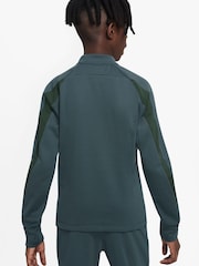 Nike Dark Green Therma-FIT Training Drill Top - Image 2 of 4