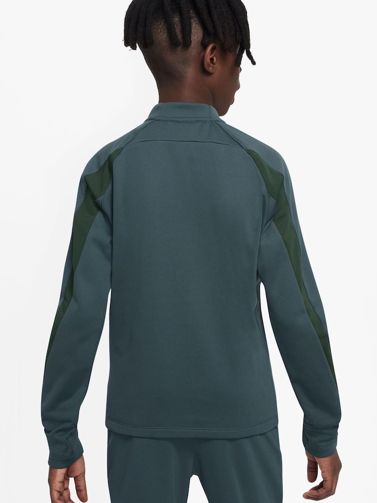 Nike Dark Green Therma-FIT Training Drill Top - Image 2 of 4