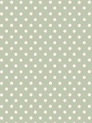 Cath Kidston Green Button Spot Aloe Made to Measure Roller Blind - Image 3 of 4
