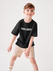 Paul Smith Junior Boys Oversized Short Sleeve Iconic Print 100% Cotton T-Shirt - Image 2 of 7