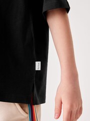 Paul Smith Junior Boys Oversized Short Sleeve Iconic Print 100% Cotton T-Shirt - Image 4 of 7