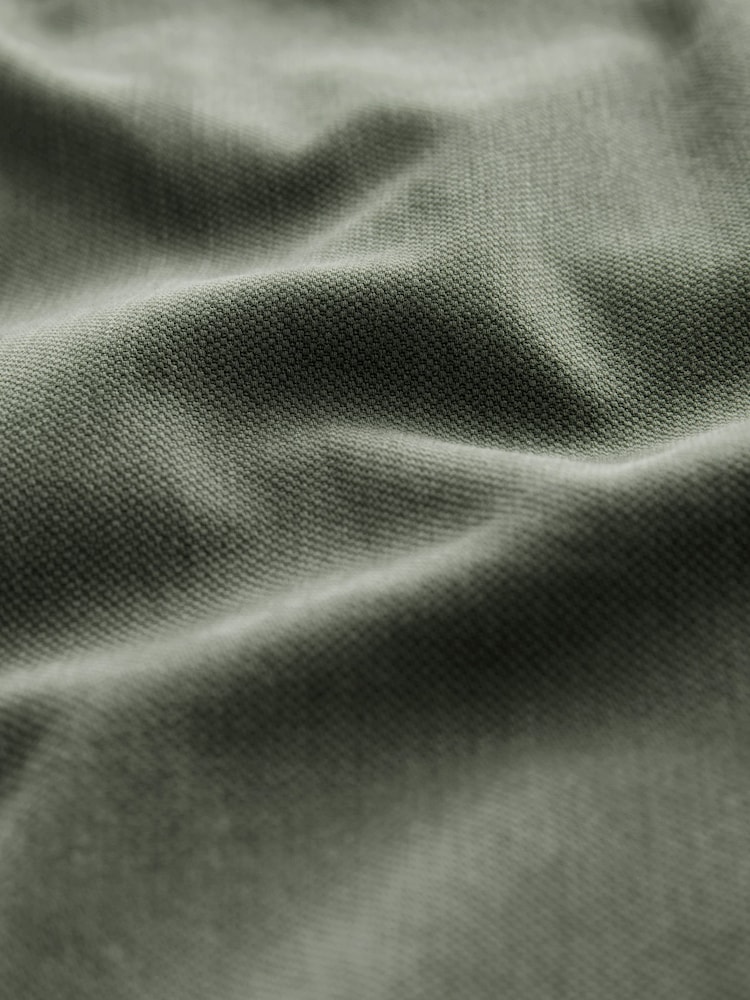 Kaki zelena - Teksturirana kargo hlače Soft Touch (z žepi na hlačnicah) - Slika 11 iz 11