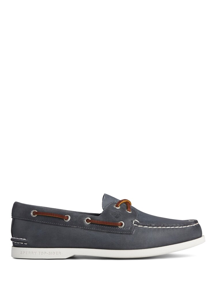 Sperry Blue Authentic Original PLUSHWAVE Washable Boat Shoes - Image 1 of 4