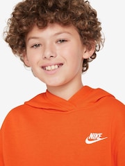 Azul oscuro - Sudadera con capucha sin cierres de polar Club de Nike - Imagen 3 de 3