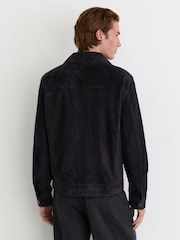 Reiss Taylore Suede Revere-Collar Jacket - صورة 5 من 8
