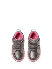 Clarks Grey Standard Fit (F) Gun Metal Oslo Play Boots - Image 5 of 7