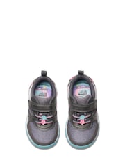 Clarks Grey Standard Fit (F) Comb Tidal Star Trainers - Image 4 of 8