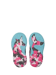 Clarks Grey Standard Fit (F) Comb Tidal Star Trainers - Image 6 of 8