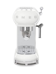 Smeg White Espresso Coffee Machine - Image 1 of 7