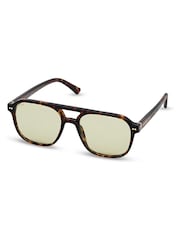 Zaļš - Kapten & Son Kapten & Son Zurich lielizmēra mazas saulesbrilles - Attēls 4 no 8
