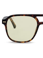 Zaļš - Kapten & Son Kapten & Son Zurich lielizmēra mazas saulesbrilles - Attēls 7 no 8