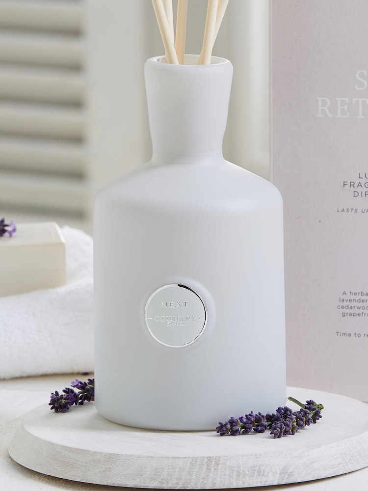 Country Luxe Spa Retreat Lavender & Geranium Fragranced Reed 400ml Diffuser - Image 2 of 4 Country Luxe Spa Retreat Lavender & Geranium Fragranced Reed 400ml Diffuser - Image 2 of 4