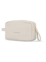 Kapten and Son White Trosa Wash Bag - Image 1 of 3