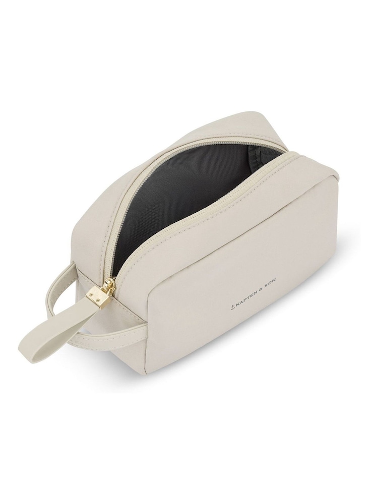 Kapten and Son White Trosa Wash Bag - Image 2 of 3
