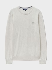 Krem - Crew Clothing Genser med rund hals - Bilde 5 av 5