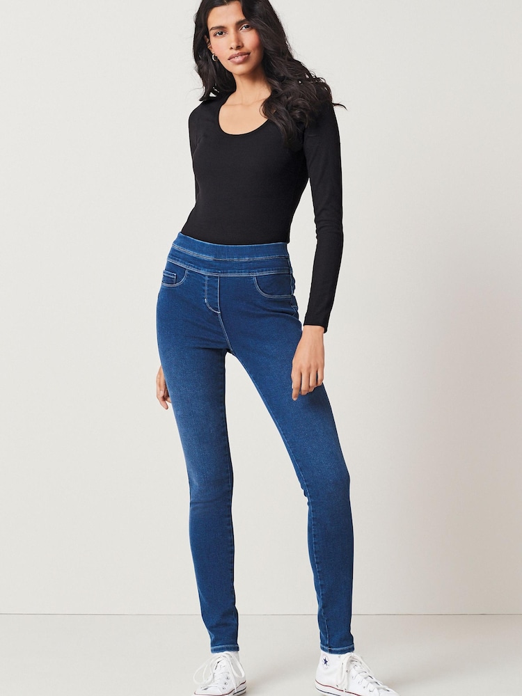 Black Scoop Neck Bodysuit - Image 2 of 6