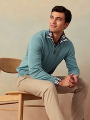 Crew Clothing Half Zip Jumper - Bilde 1 av 5