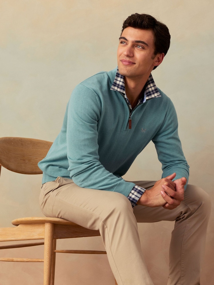 Crew Clothing Half Zip Jumper - Bilde 1 av 5