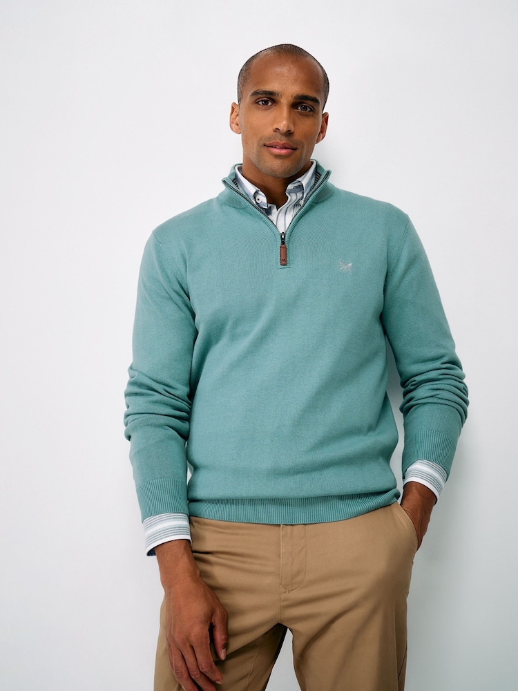 Crew Clothing Half Zip Jumper - Bilde 2 av 5