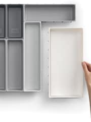 Joseph Joseph Grey Blox 10 Piece Drawer Organiser - Image 3 of 4