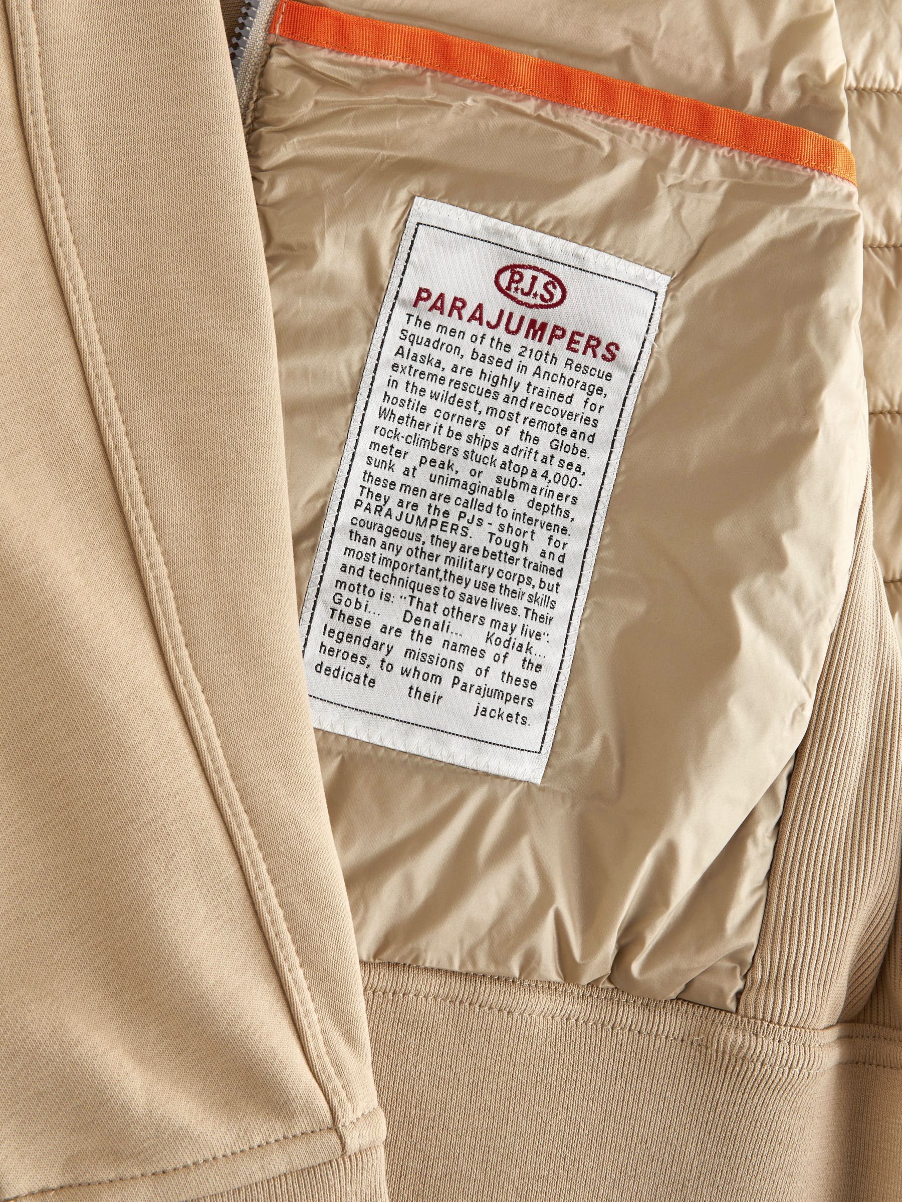 Buy Parajumpers Beige Caelie Nylon Fleece Beige Jacket from Next Luxembourg