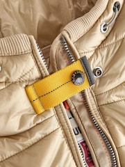 Parajumpers Beige Caelie Nylon Fleece Beige Jacket - Image 5 of 5