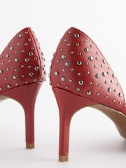 Red Forever Comfort® Studded Court Shoes - Image 7 of 8