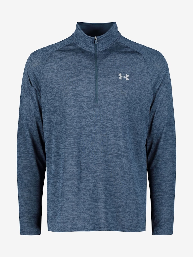 Azul marino - Forro polar con cremallera Tech Quarter de Under Armour - Imagen 6 de 6