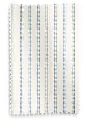 Laura Ashley Newport Blue Candy Stripe Made to Measure 100% Cotton Roman Blinds - Image 6 of 6