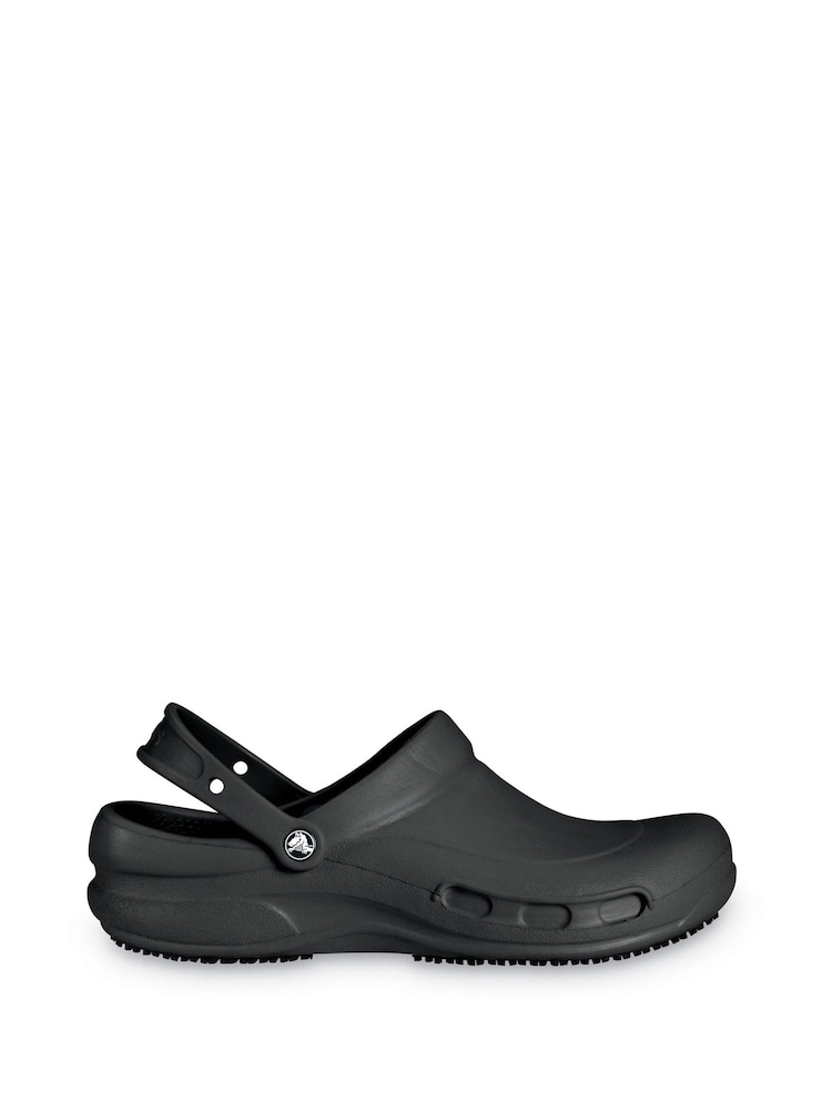 Crocs Black Bistro Slip Resistant Work Clog - Image 1 of 5