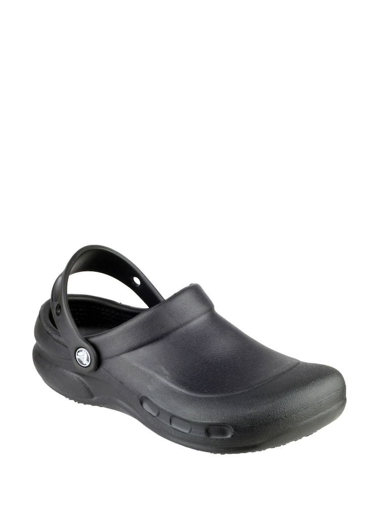 Crocs Black Bistro Slip Resistant Work Clog - Image 2 of 5