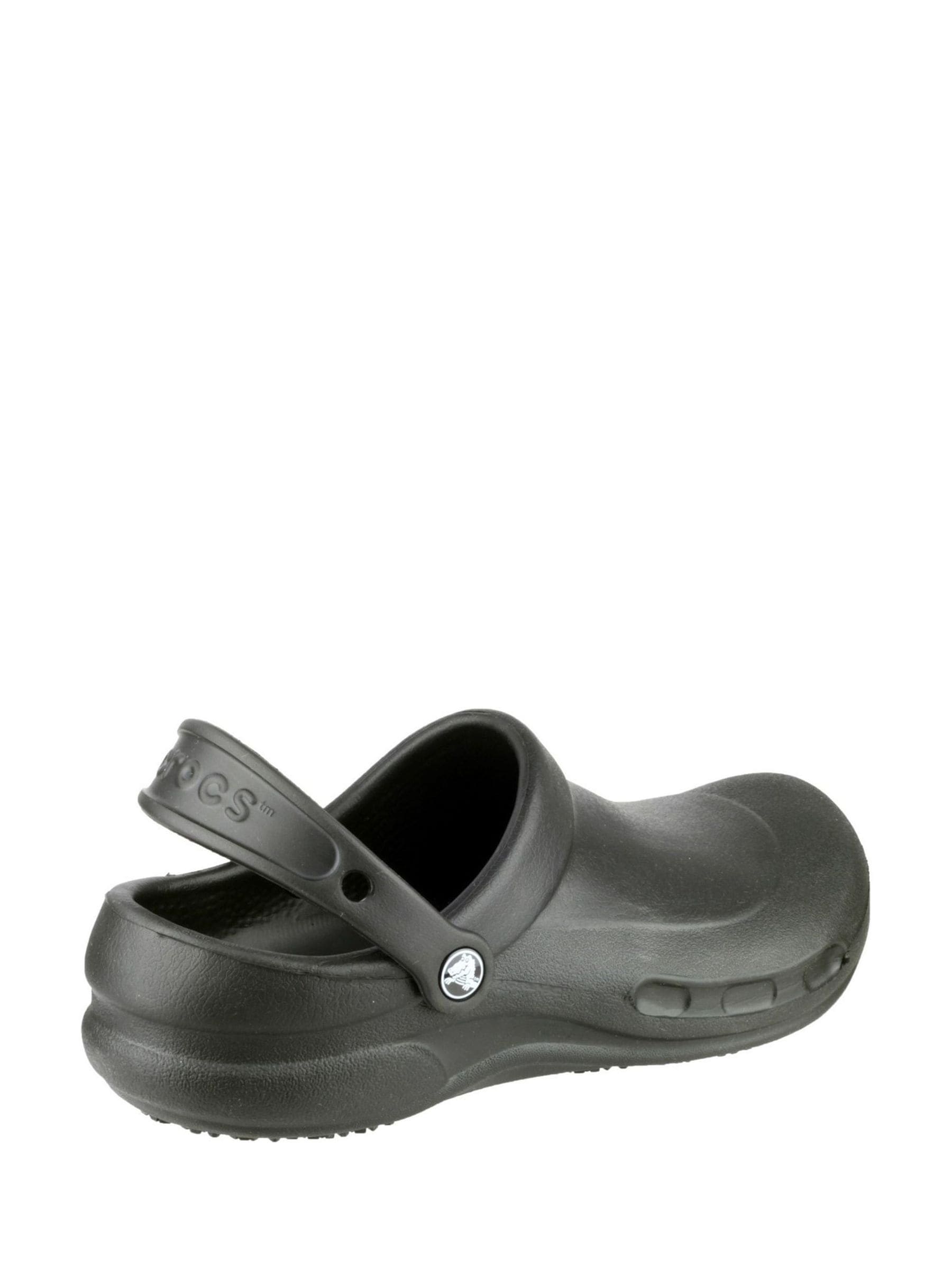 Black Crocs Bistro Slip Resistant Work Clog