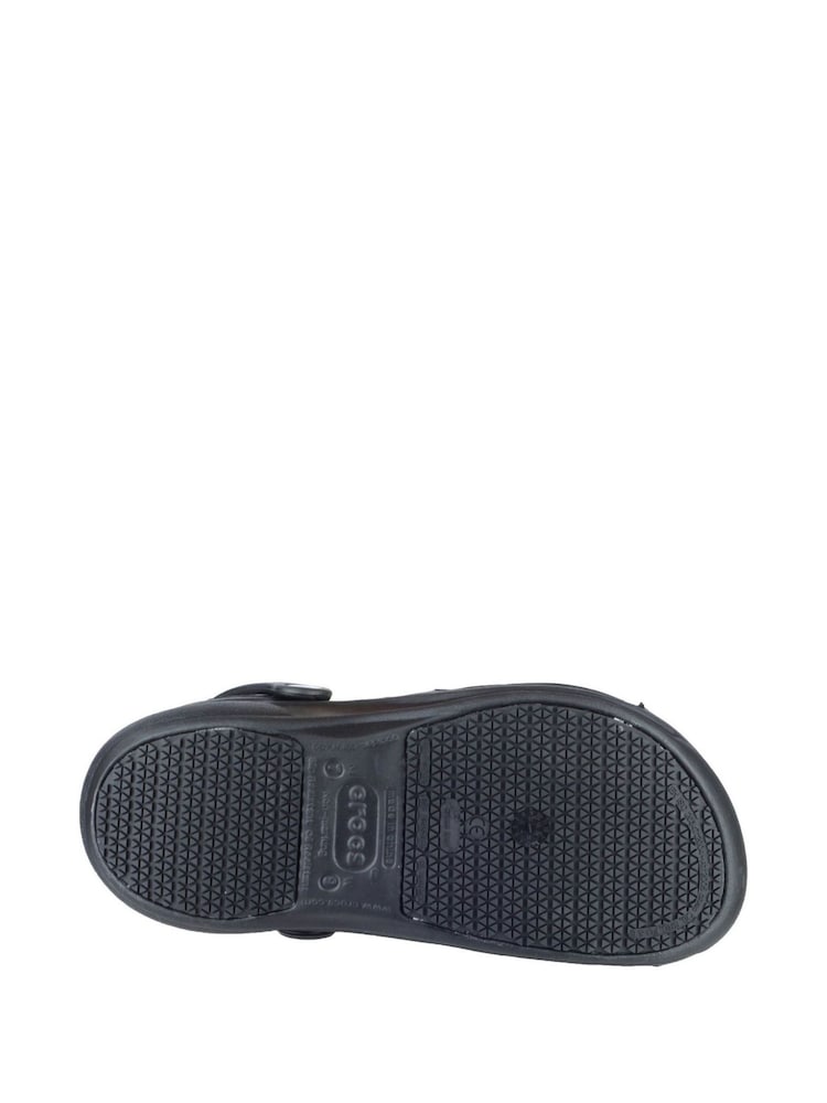 Crocs Black Bistro Slip Resistant Work Clog - Image 5 of 5