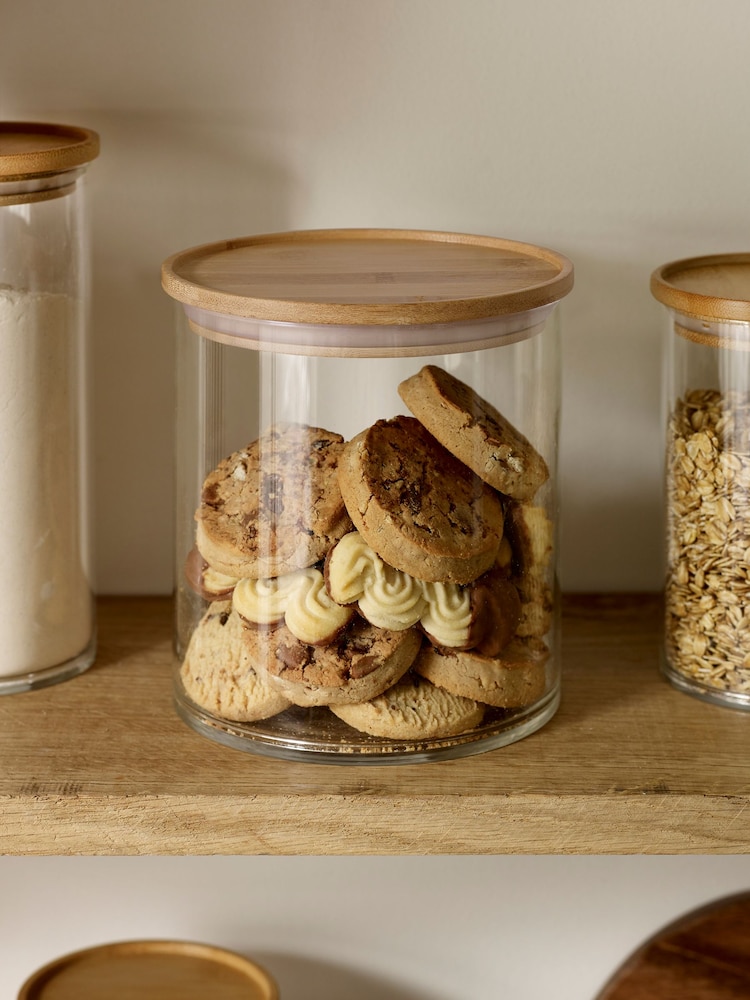 Clear Glass Treat Jar - Image 1 of 4