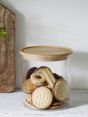 Clear Glass Treat Jar - Image 2 of 4
