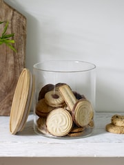 Clear Glass Treat Jar - Image 3 of 4