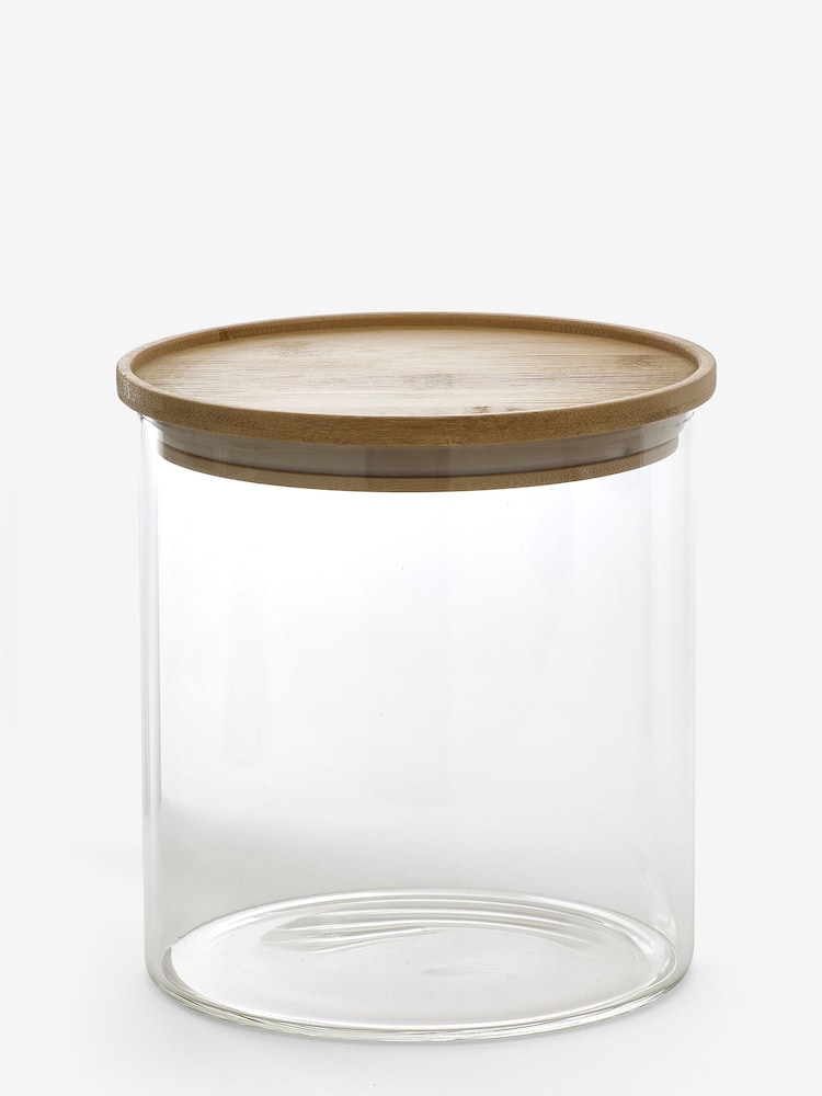 Clear Glass Treat Jar - Image 4 of 4