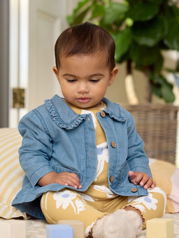 Blue Denim Baby Jacket (0mths-2yrs) - Image 1 of 8
