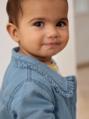 Blue Denim Baby Jacket (0mths-2yrs) - Image 3 of 8