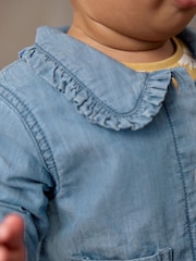 Blue Denim Baby Jacket (0mths-2yrs) - Image 4 of 8