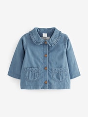 Blue Denim Baby Jacket (0mths-2yrs) - Image 6 of 8