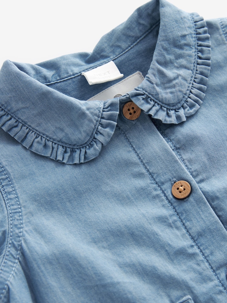 Blue Denim Baby Jacket (0mths-2yrs) - Image 8 of 8