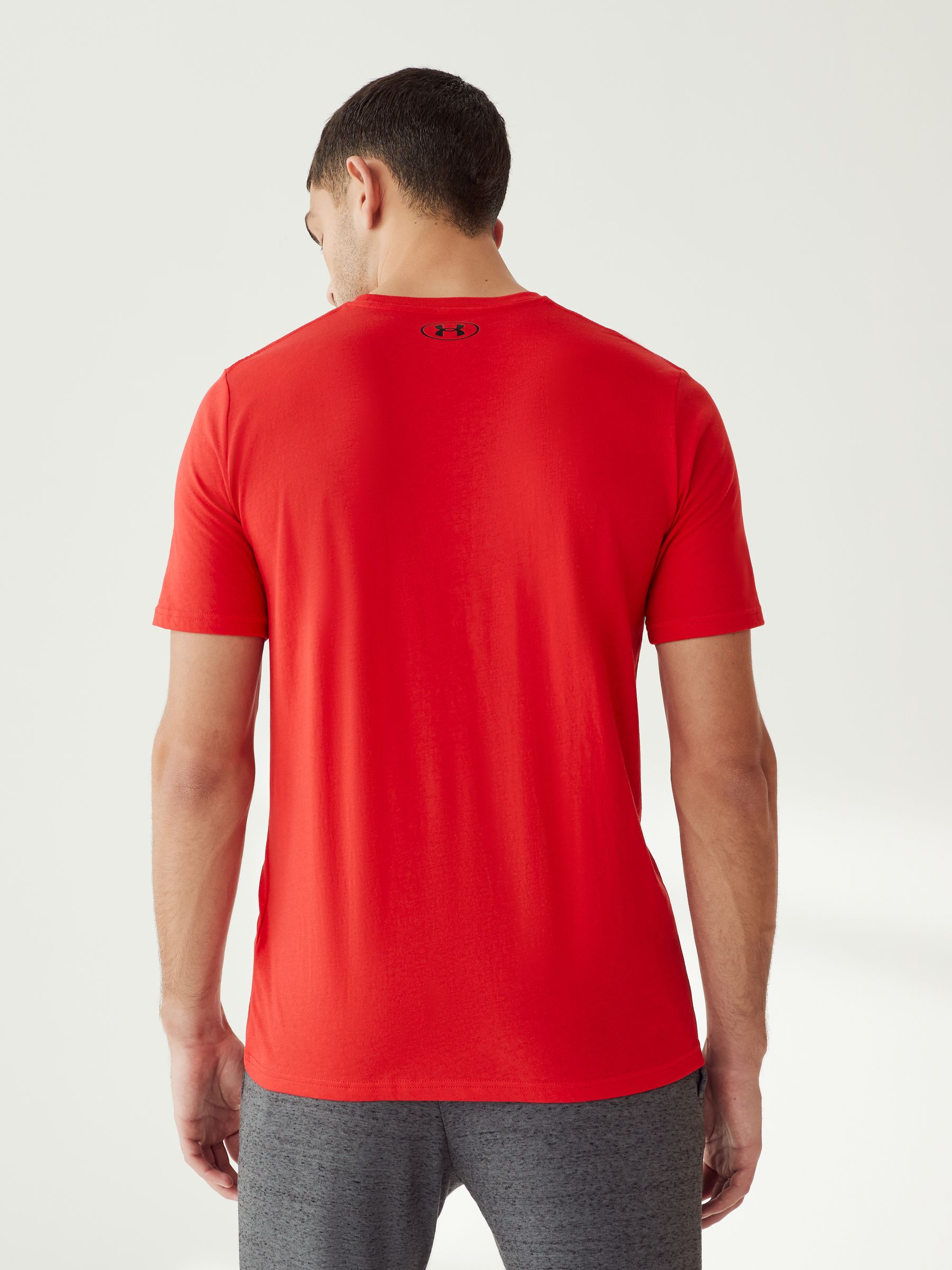 Buy Under Armour Red Sportstyle Left Chest Logo T-Shirt from Next USA