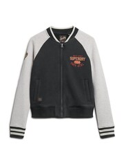 Musta - Superdry College Script Graphic bombertakki Huppari - Kuva 4 / 6