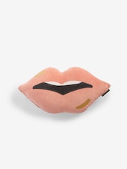 Rockett St George Lips 100% Cotton Velvet Cushion - Изображение 4 из 5