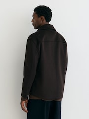Reiss Dark Brown Liam Shirt - Image 6 of 7