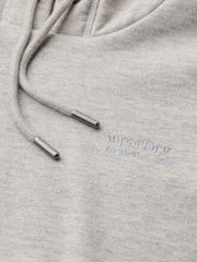 Superdry Lightning Grey Essential Logo Hoodie - Image 5 of 5