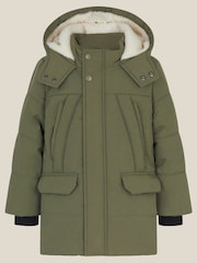 Monsoon Suya Davamlı Puffer Palto - 4şəkildən 2 şəkil